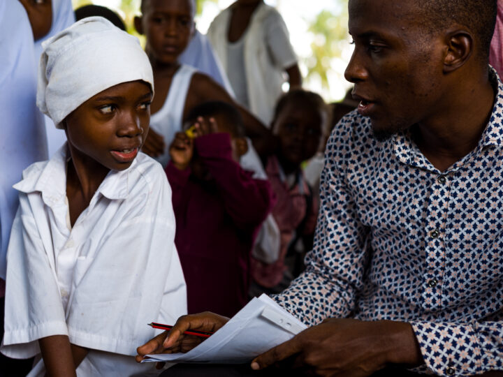 Gilead assisting a child student